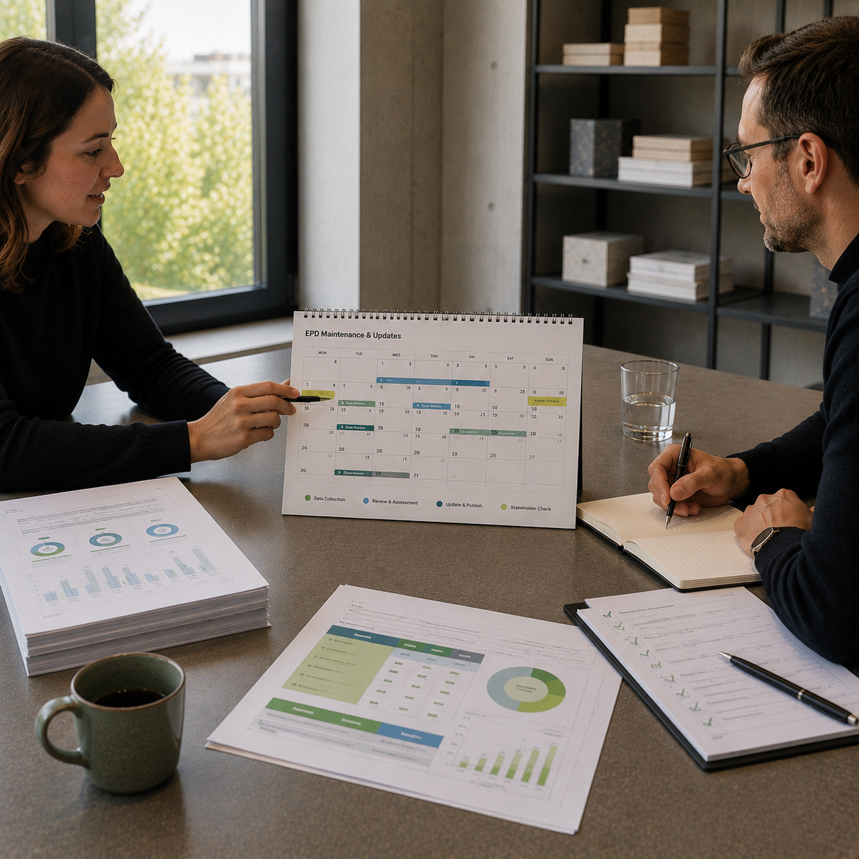 Pflege und Updates ueber die EPD-Gueltigkeit