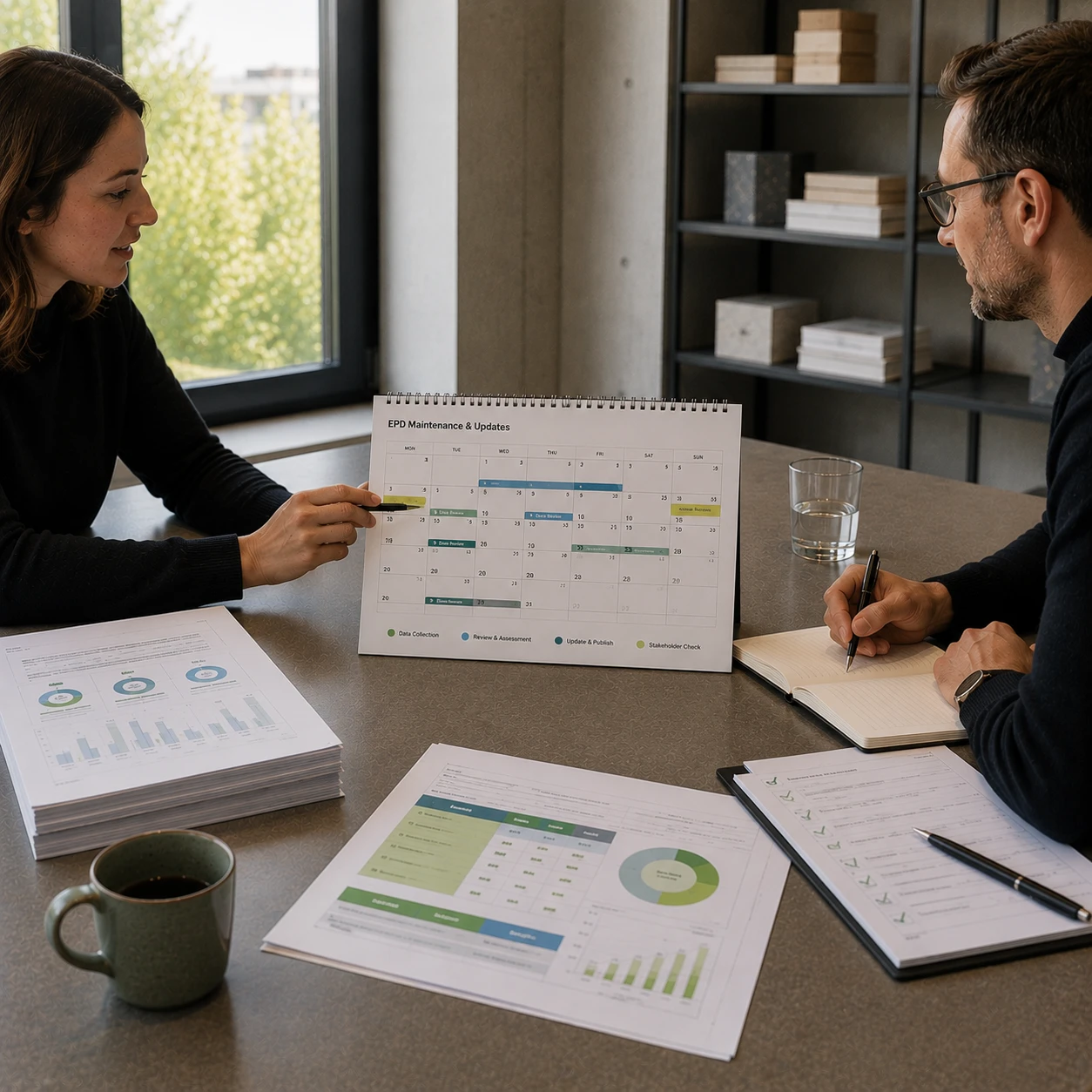 Pflege und Updates ueber die EPD-Gueltigkeit